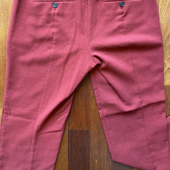 LOFT Berry Red "Marisa" Dress Pants, Size 6 - Picture 10 of 12